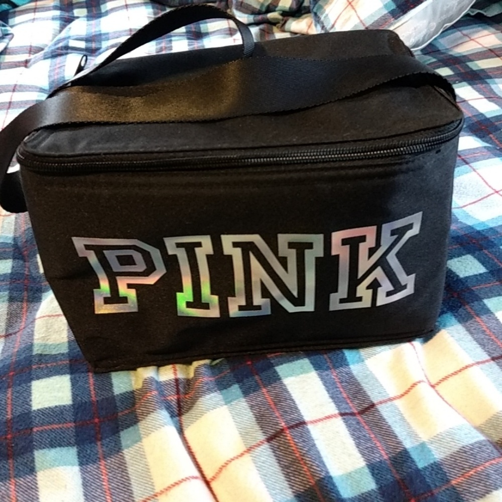 Pink lunch box